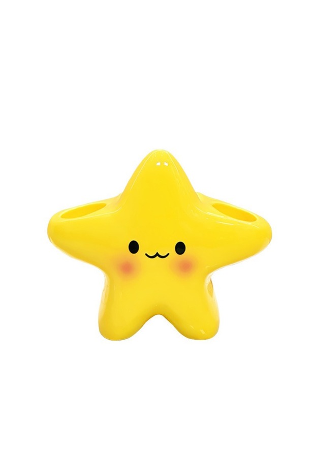 1pcs Cute Star Electric Toothbrush Holder for Home Bathroom, Washstand Toothbrush Storage Cup, Tooth