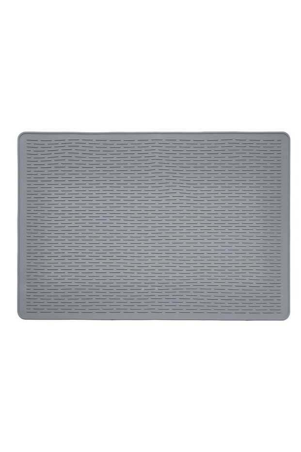 30x40cm11.81x15.75in grey Large Waterproof Silicone Pet Mat for Cats Dogs Non Slip Washable Litter B