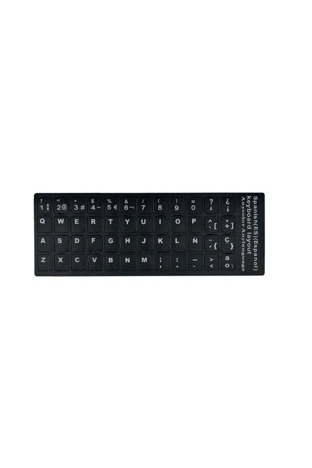 Spanish Russia Keyboard Stickers Arabic Ukrainian Italian French Espagnol Portugais Notebook Desktop