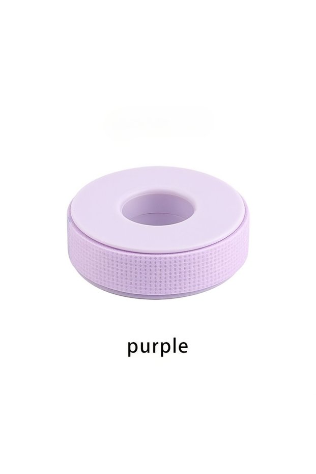 Purple 1.25M 1 Roll Lash Extension Tape Silicone Gel Eyelash Tape for Lash Extensions, Latex Free Se