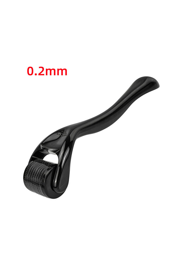 0.2mm black Professional 540 Needles for Facial Body Hair Growth Derma Roller for Skin Care Micro Fa
