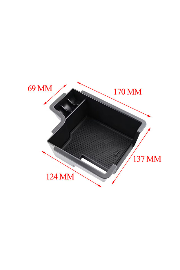 black Armrest Straoge Box Tray For Skoda Octavia 3 MK3 A7 5E NL3 NR3 VRS RS 2013-2017 Combi Scout 23