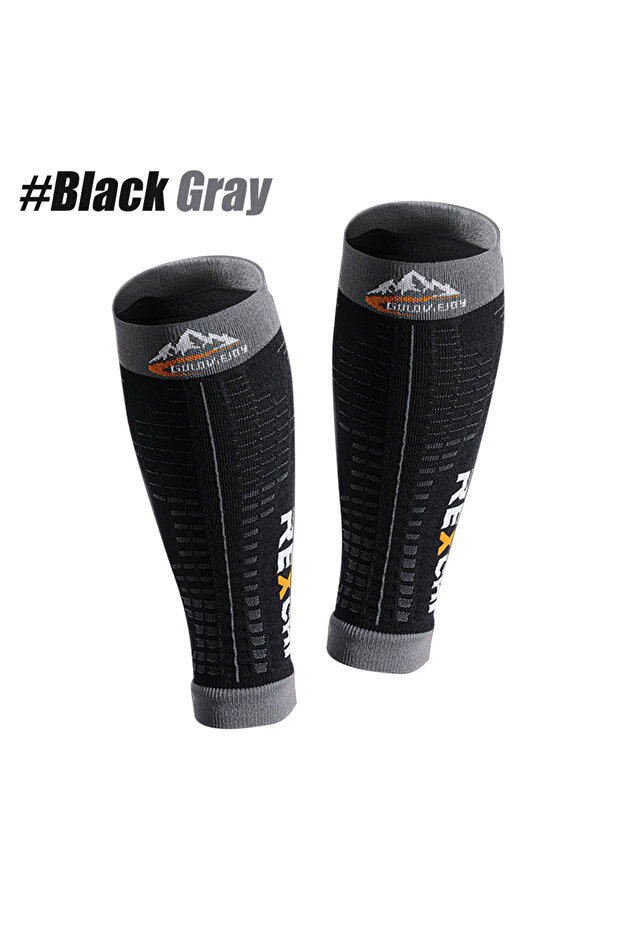 M Calf 37-42cm Black Gray-1Pair 1Pair Leg Compression Sleeve,Calf Support Brace Calf Sleeve for Men