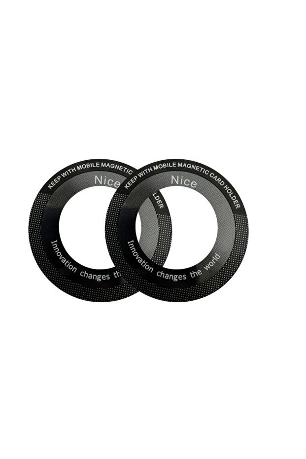 2pcs Magsafe Magnetic Plate Ring Universal Metal Sticker Support Wireless Charger Metal Plate Sheet