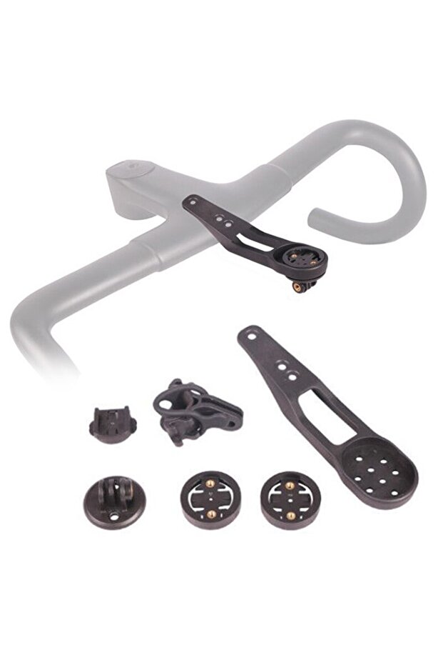 Black For H31, CP01, CP04, CP06, CP07, CP10,CP16 Integrated Bike Handlebar Computer Mount Holder Out