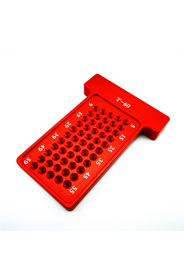 Red T60 Precision Square Measurements Ruler Measuring Marking Professional Woodworking Carpenters Al