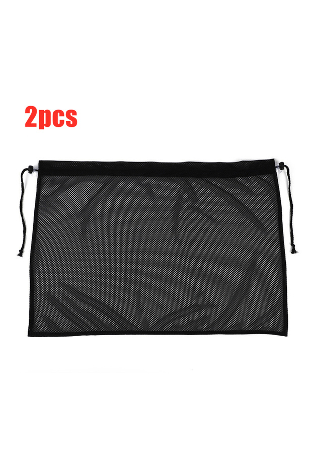 A-Mesh style 2pcs Black Suction Cup Curtain UV Protection Universal Side Window Car Window Sunshade