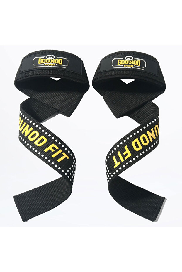 BLACK 1PC/2PC GOUNOD Sports Booster Belt Grip Belt Fitness Pull-up Bars Pull-ups Silicone Non-slip W
