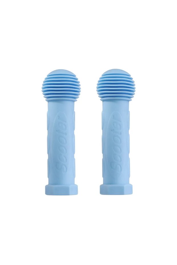 SKY BLUE 1 Pairs Anti Slip Handlebar Grips Rubber Bicycle Protection Handle bar Cover Children Bike