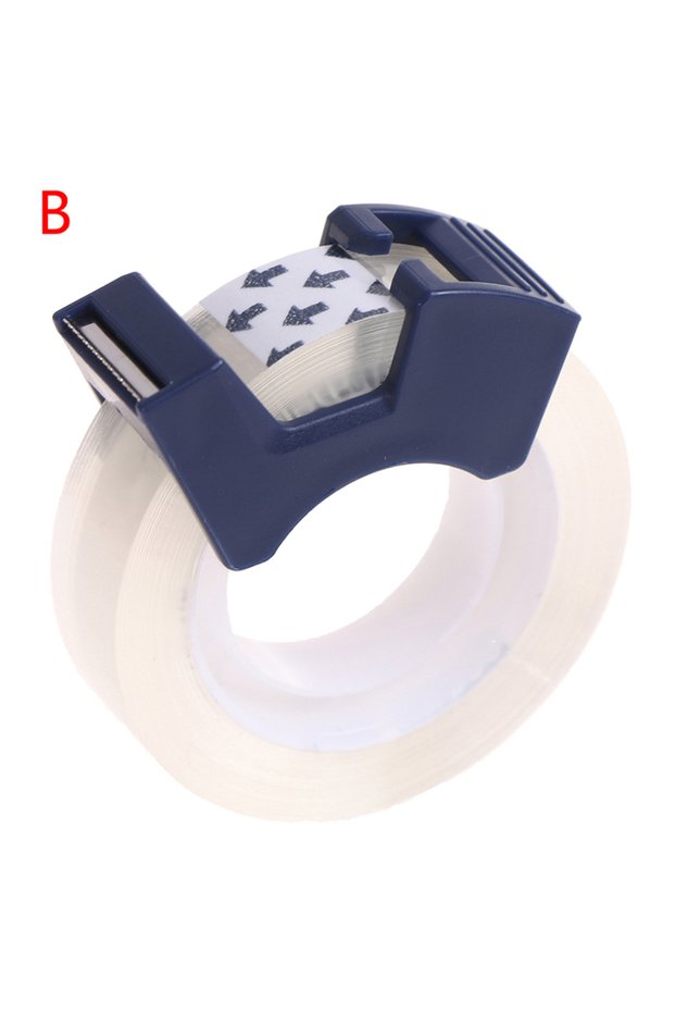 B Tape Dispenser Plastic Tape Cutter Adhesive Tape With Cutting Tool Writable Invisible Correction T