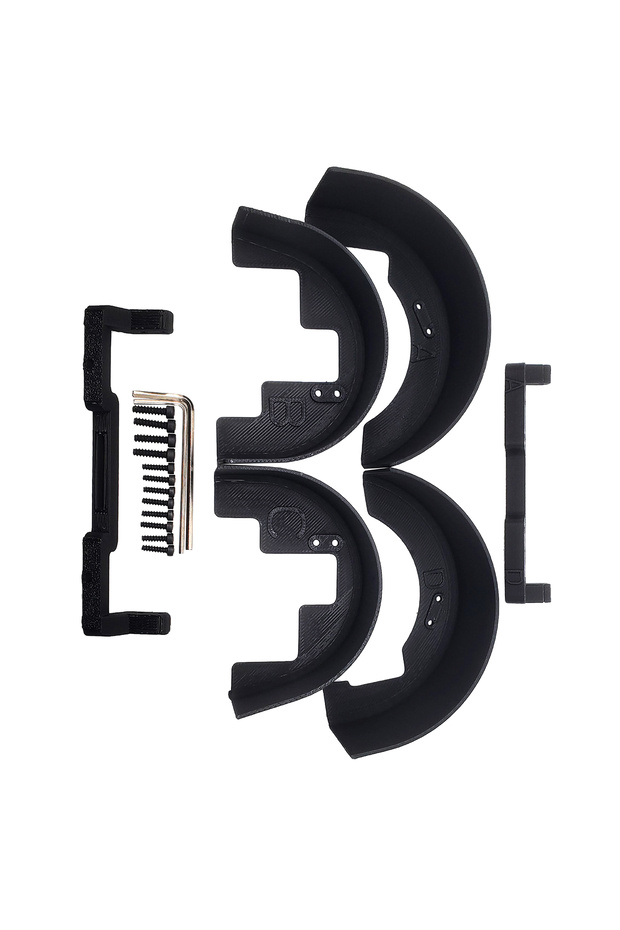 Black HYPER GO MJX 14303 Simulation Front Rear Fenders Lining Decoration For 1/14 Mjx 14303 RC Car O