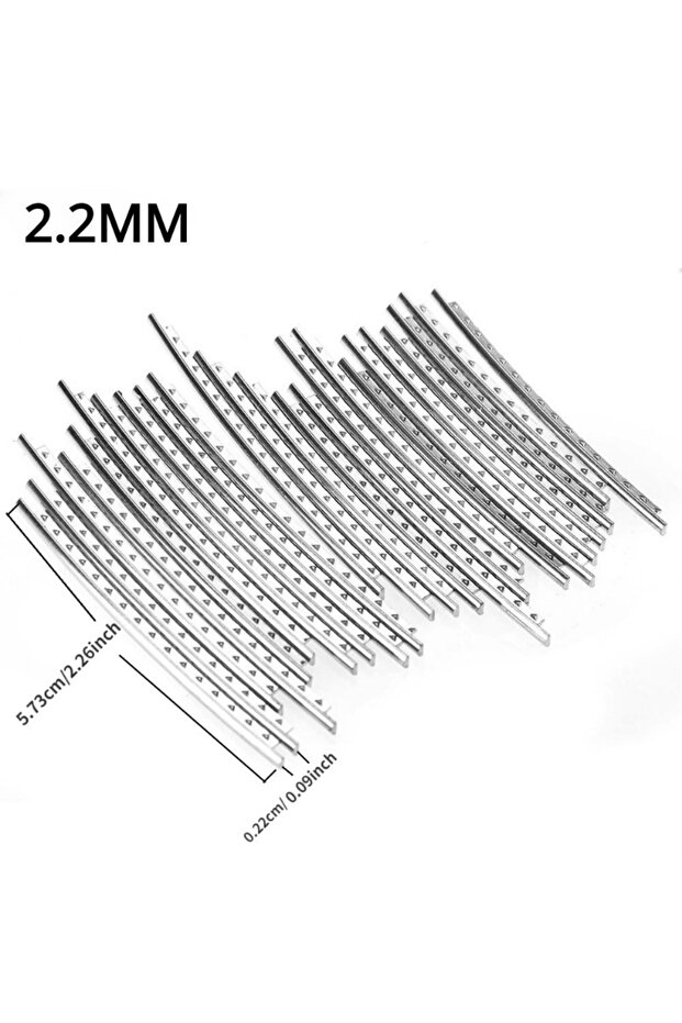 2.2mm 24pcs Guitar Frets Wire Fingerboard Nickel Silver2.2MM 2.4MM 2.7mm 2.9MM Luthier Repair Mater