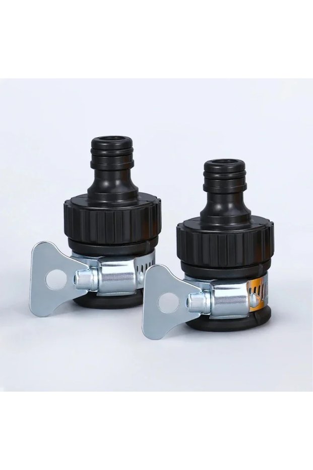 2pcs 2pcs Durable Universal Water Faucet Adapter Plastic Hose Fitting Quick Connect Fitting Tap for