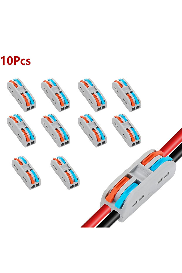 2Port-10P 5/10/20PCS Lever Wire Connectors, 2/3Ports Quick Wire Connectors, Electrical Lever Wire C