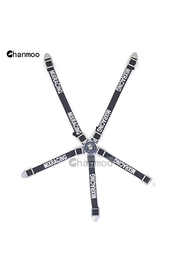 Safety Belt Black Simulation Cab Car Seat Strap Chair Model Decoration Safety Belt for 1/10 RC Crawl