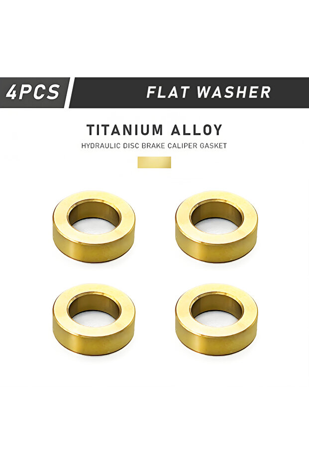 FW Golden KRSEC 4Pcs/box MTB Bike Hydraulic Disc Brake Caliper Concave and Convex Washer Spacer Bicy