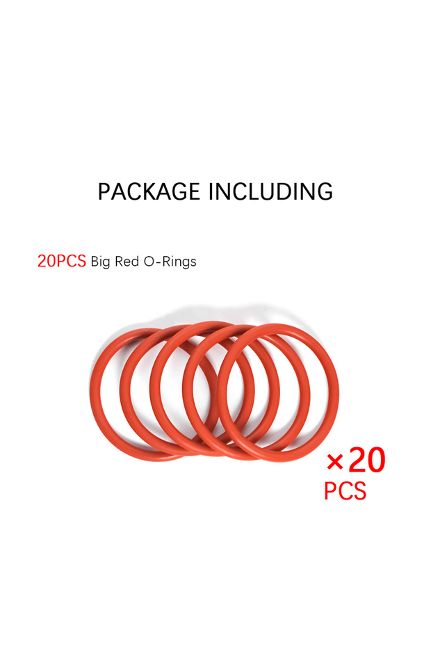 20 Big Red Rings O-ring Gasket Seal Set Key Tool For Jura Capresso/Impressa Machines Brew Group & Dr