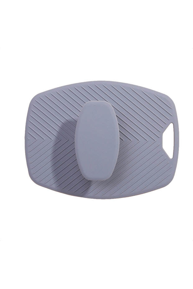 1pc GRAY 1pc Soft Silicone Exfoliating Brush Cleanser Manual Body Cleansing Scrubber Shower Gentle M