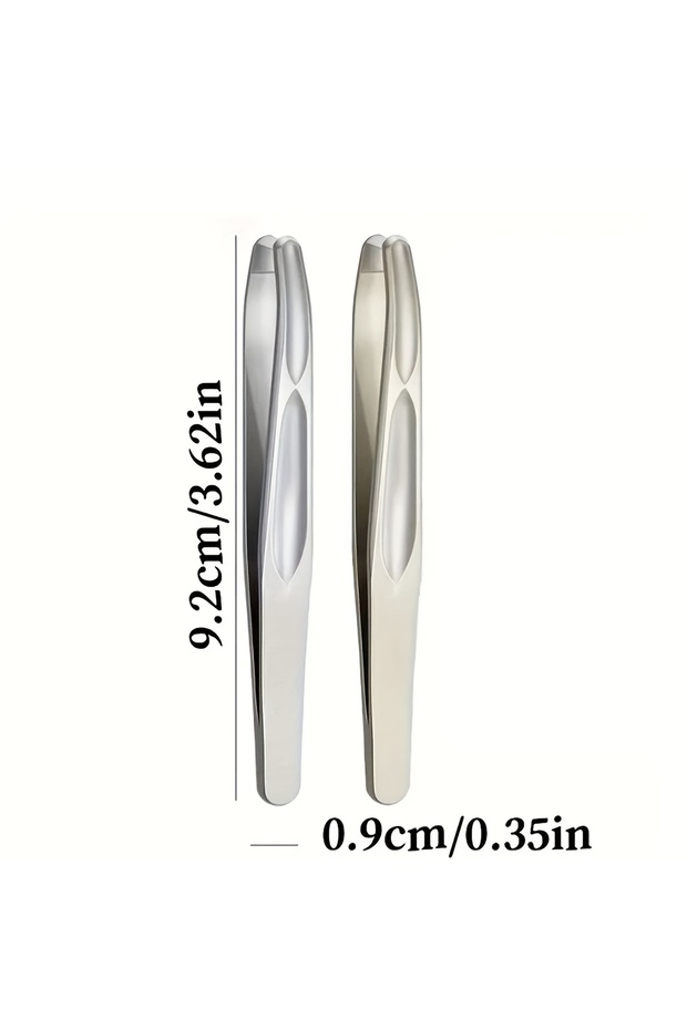 Mixed 2pcs 2/3/6pcs Premium Round Head Tweezers for Eyebrow & Facial Hair Removal Seamless Clips Sho
