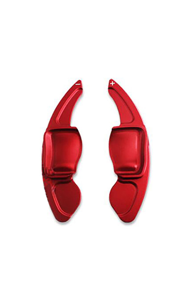 Red For Skoda Octavia A7 MK3 5E RS VRS Superb B8 Scala Karoq Kodiaq Car Steering Wheel Shift Paddle