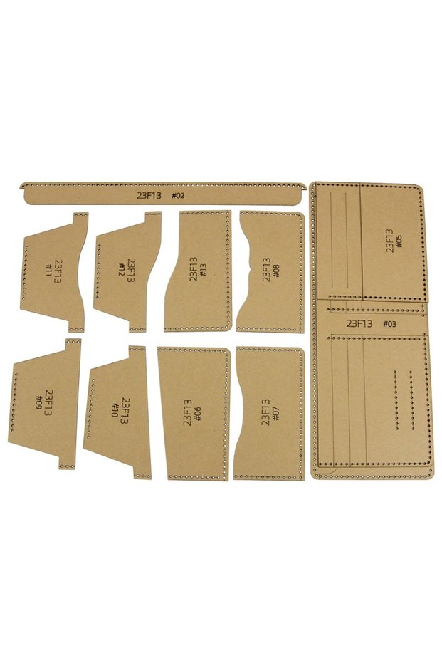 paper YOMDID DIY Wallet Design Leather Template Paper Stencils Handcraft Leather Tool Universal Shor