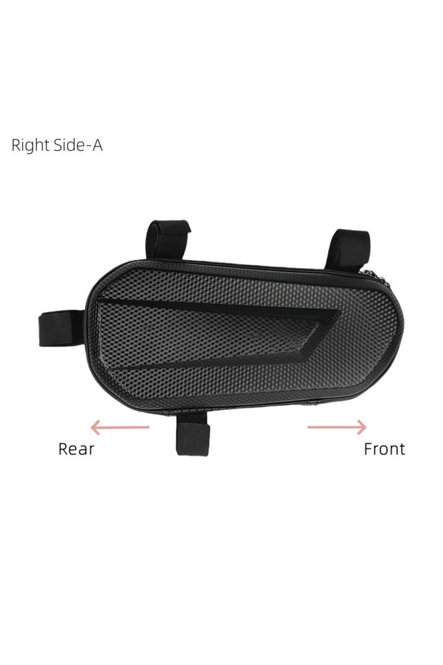 Right Side-A Large Capacity Motorcycle Side Bag - Universal No Logo Saddlebag, Waterproof Multifunct