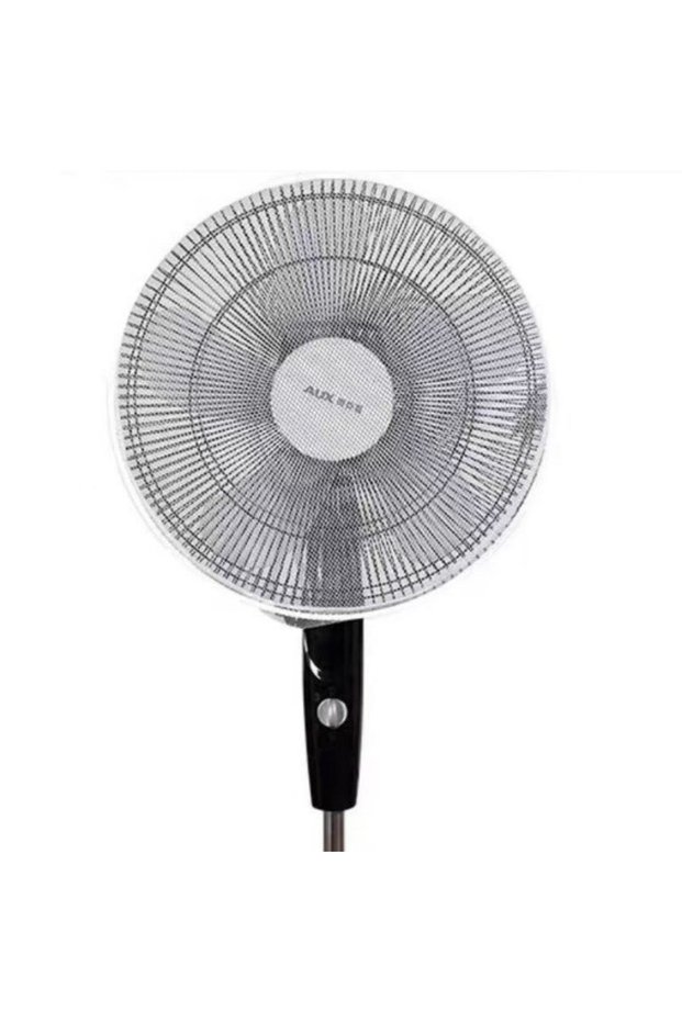 White Mesh Floor Fan Cover Washable Waterproof Dustproof Standing Round Electric Fan Protective Cove