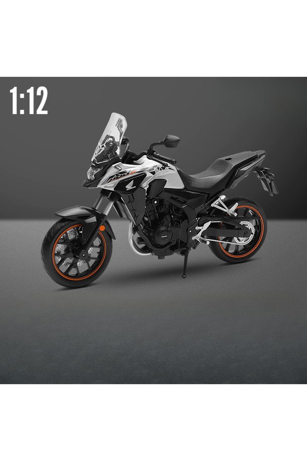 CB400X White 1:12 Honda CB400X Toy Motorcycle Models Alloy Diecast BMW R1250GS Shock Absorption Fr
