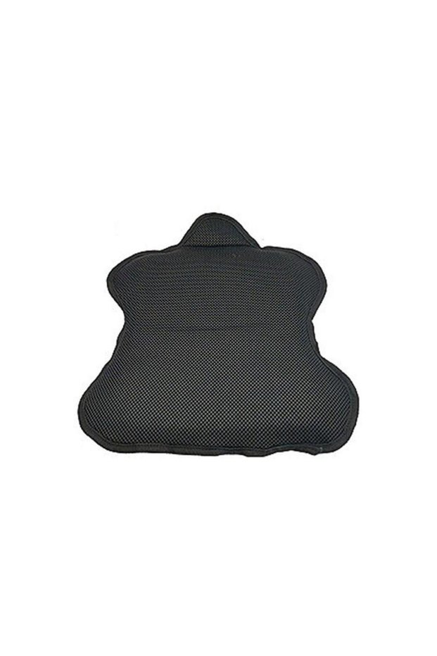 black Motorcycle Gel Seat Cushion Breathable Heat Insulation Air Pad Cover Anti Slip Sunscreen Seat