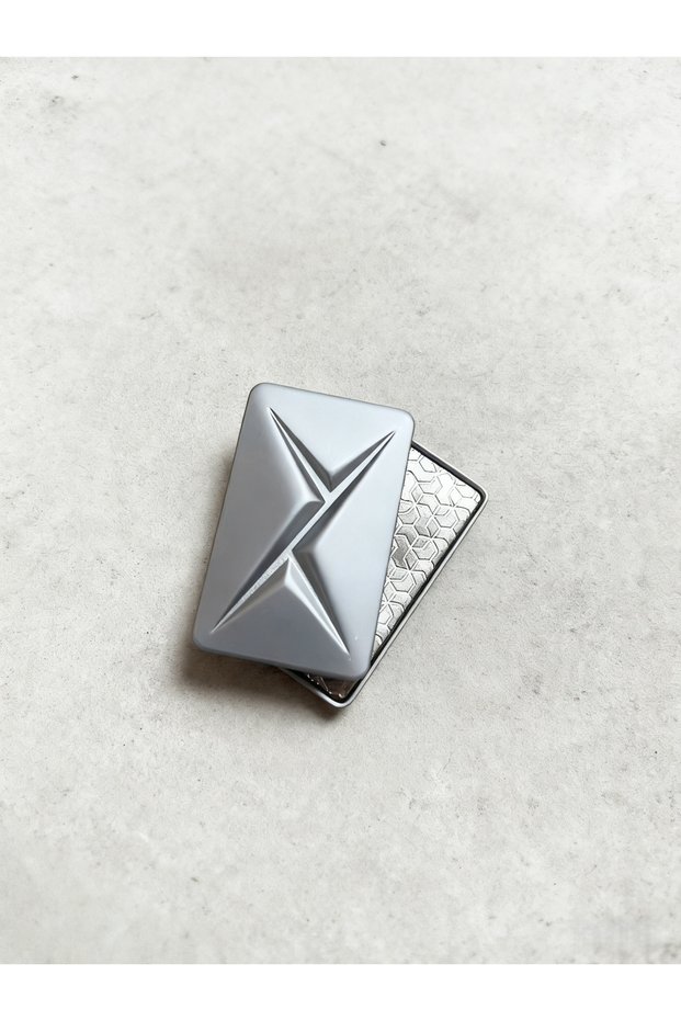 Silver EDC Fidget Sliders Slider Metal Fidget Toys Stress Relief for Adults Magnetic Metal Infinite