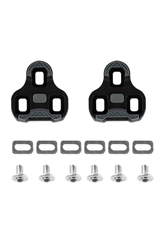 Black-0 For KEO Bike CC for LOOK KEO Road Bicycle Pedals Cleat Self-locking 0/4.5/9 Degree Cycling S