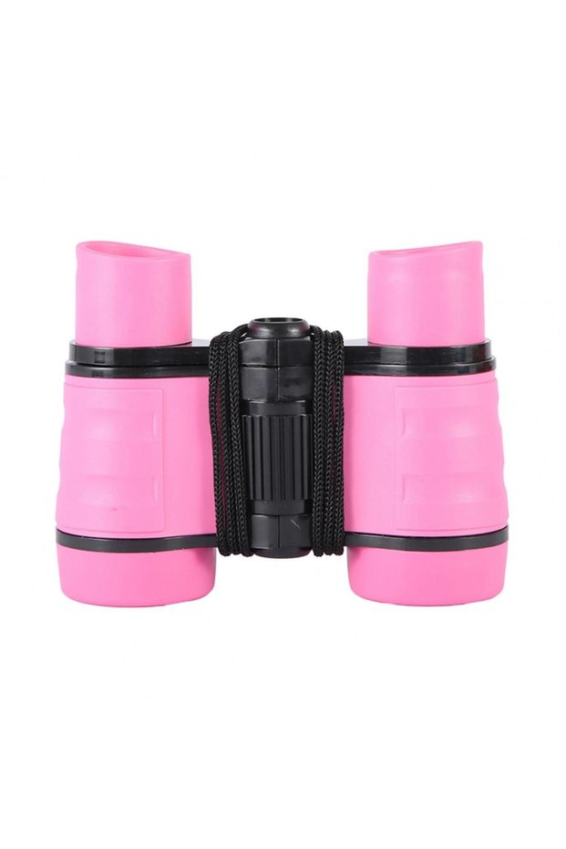 V15 Pink hunting,hiking Children Telescope Magnification Binocular Bird Watching Exploring Camping