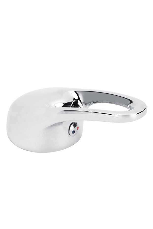 Sliver 35mm Zinc Alloy Faucet Lever Handle Basin Mixer Faucet Tap Single Mixer Lever Handle Replacem
