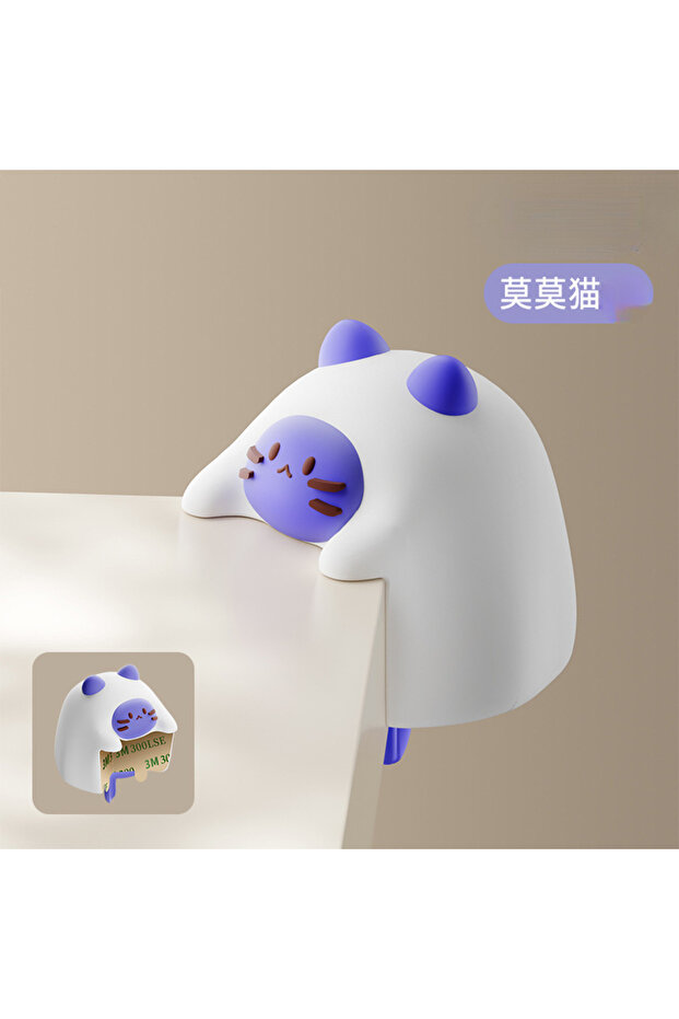 cat 1pcs Baby table soft corner anti-collision sticker silicone window table hemming cartoon soft ri