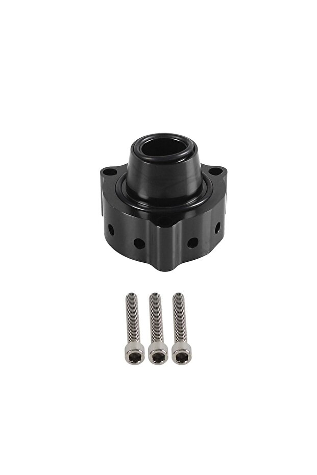 black Universal Blow Off Dump Valve Adapter Spacer Kit 1.4 1.8 2.0 For TSI/TFSI Turbo Engines Blow O