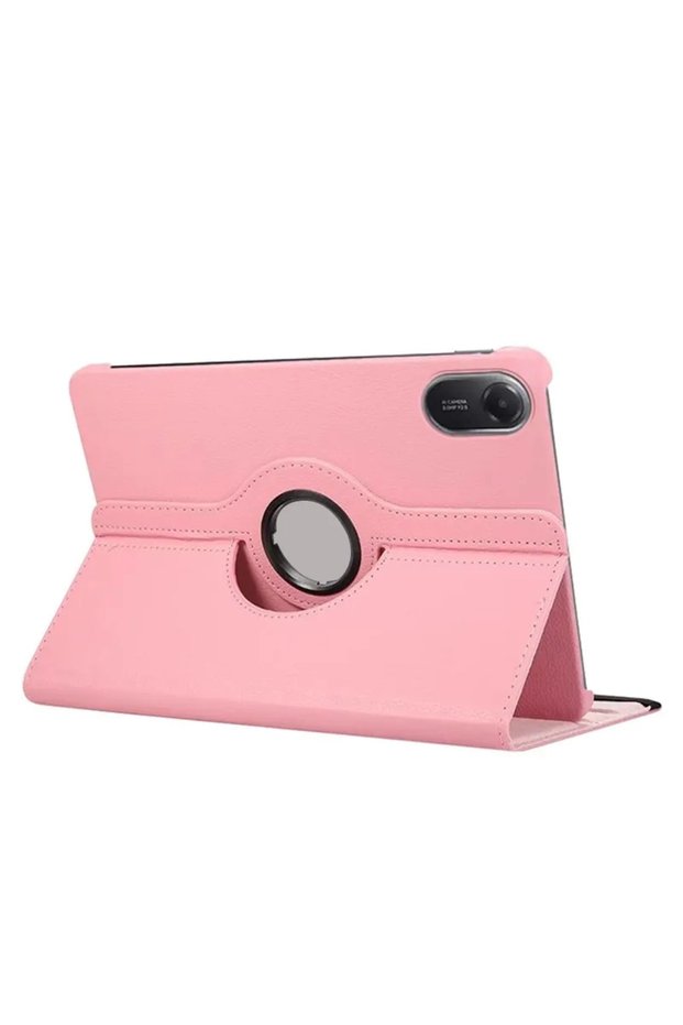 Redmi Pad2 11inch Pink Case For Xiaomi Redmi Pad 2 11 inch 360° Rotating Smart Flip Stand PU Leather