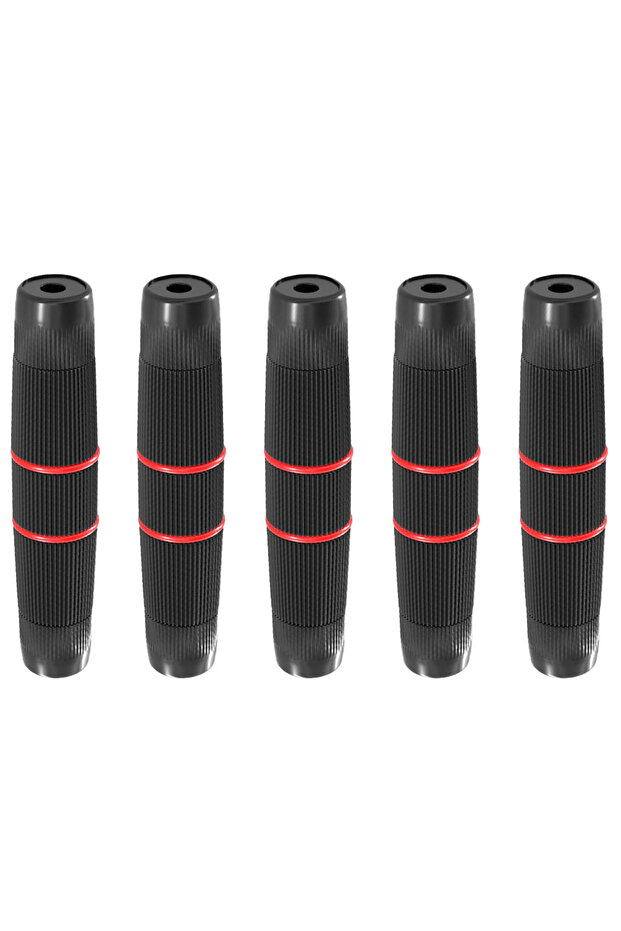 5PCS Black 5PCS RJ45 Connector IP67 Waterproof Straight Through Adapter for Outdoor Broadband Networ