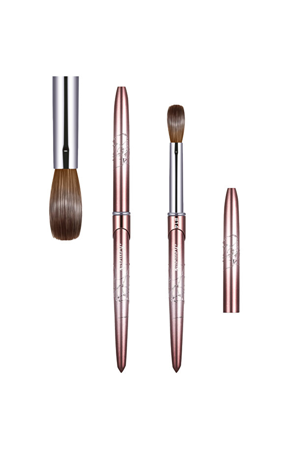 S007-14 Kolinsky Acrylic Nail Brush Kolinsky Hair Bristles Round Shaped Handle Acrylic Brush Nail Br