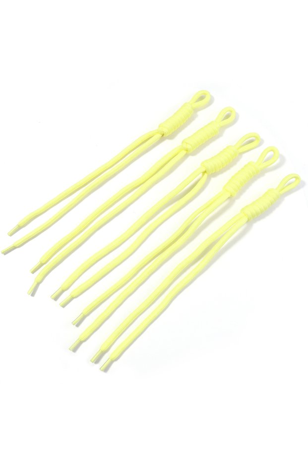 24-28cm 5pcs Light Yellow 5pcs/lot Colorful Braided Lanyard Keychain Handmade Knot Nylon Rope Cord T