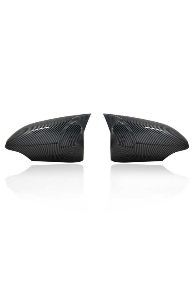 Carbon fiber pattern Rearview Mirror Cover Wing Door Side Mirror Shell Cap Housing For Toyota Yaris