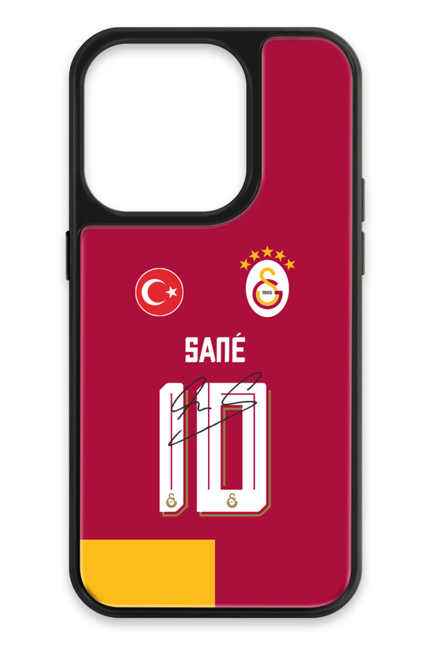 iPhone 15 Pro Compatible Leroy Sane Signed Glass Licensed Phone Case