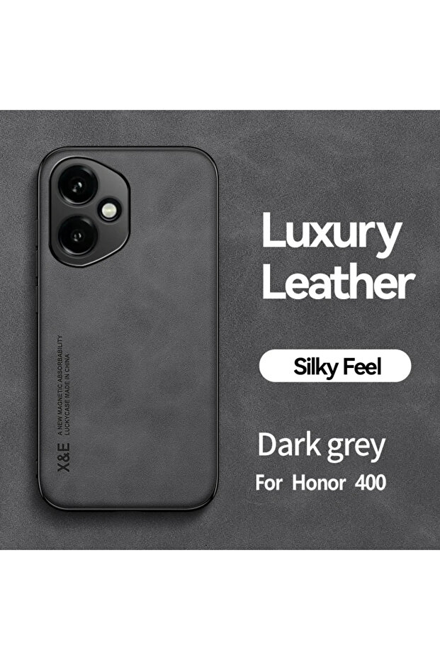 HONOR 400 Dark grey Shockproof Case for honor 400 Pro Protective Cover Magnetic Car Holder Phone Coq