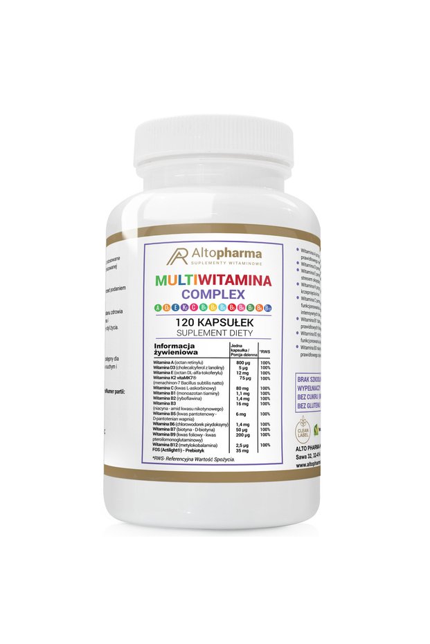 Complex Multivitaminic 120 Capsule