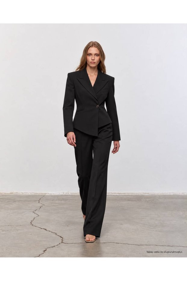 Double Breasted Jacket Pants Set