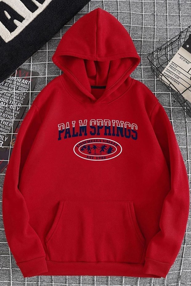 Unisex Palm Springs Printed Sweatshirt