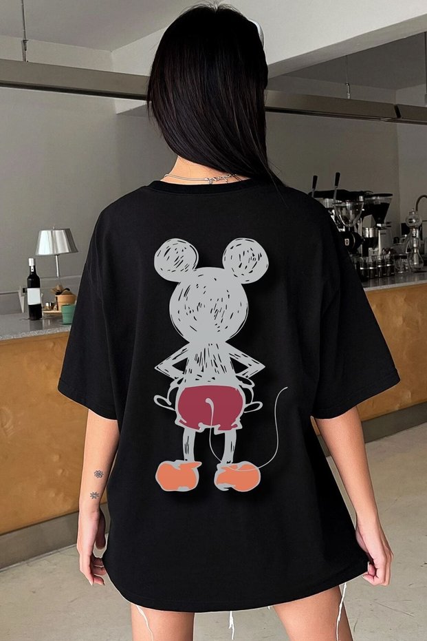 Unisex Mause Printed T-shirt
