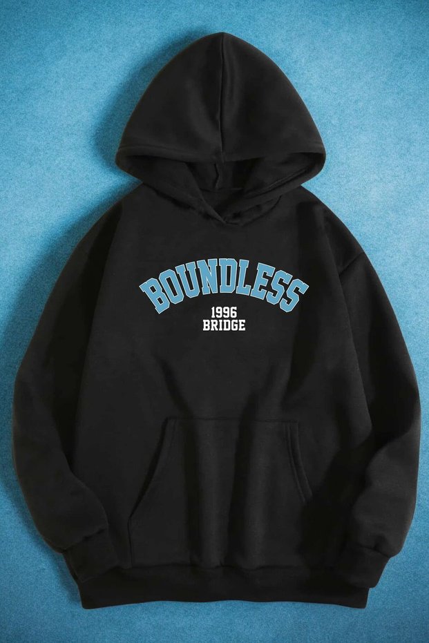 Boundless 1996 Bridge Printed Oversized Sweatshirt
