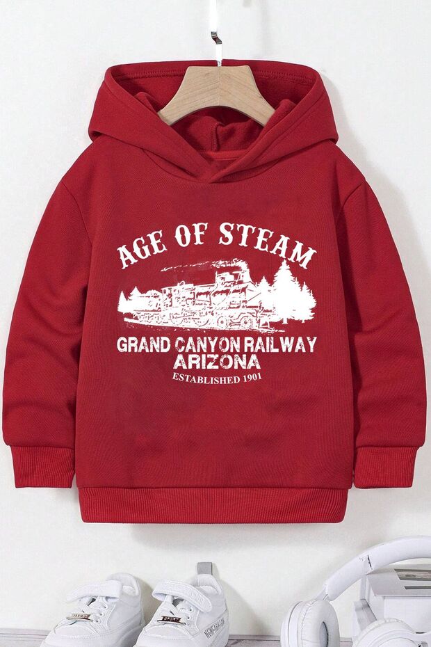Age of Printed Boys' and Girls' Comfortable Fit Sweatshirt