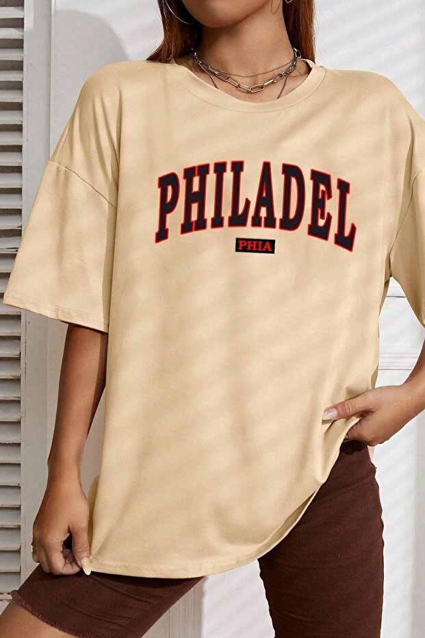 Unisex Philadelphia Printed T-shirt