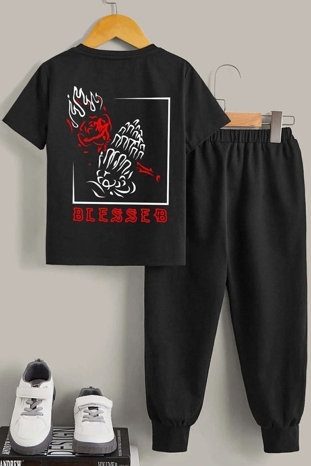 Children's Bottom Top Tracksuit Set